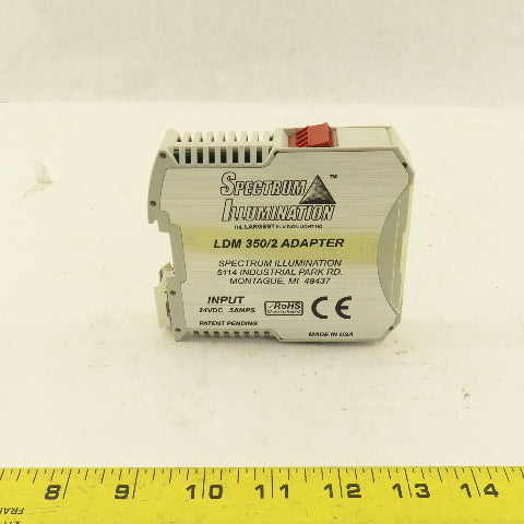 Spectrum Illumination LDM 350/2 Adapter 24VDC 0.5A Lot Of 2
