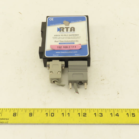 Real Time Automation 435NBX ACCII To PLC Gateway 2 Port