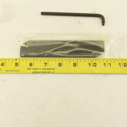 Kennametal EVBSN32M0450 Double Ended Grooving & Cut-Off Blade Tool W/ Wrench