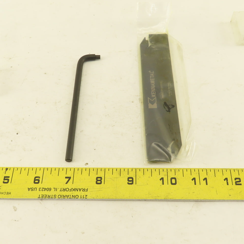 Kennametal EVBSN32M0450 Double Ended Grooving & Cut-Off Blade Tool W/ Wrench