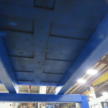 60" x 57" x 2" Thick Steel Slab Welding Layout Work Table Fabrication On Frame