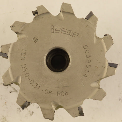 Iscar 5039514 Shell Mount Slotting Cutter 76mm Cutting Diameter 19mm Arbor