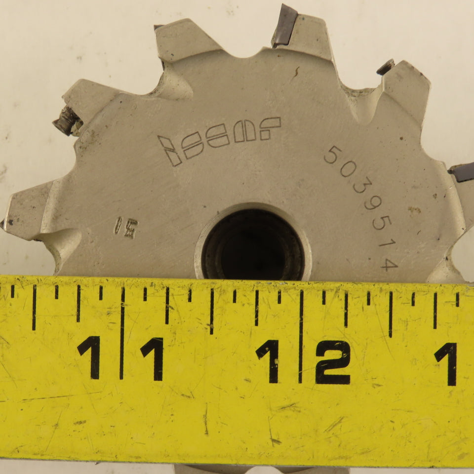 Iscar 5039514 Shell Mount Slotting Cutter 76mm Cutting Diameter 19mm Arbor