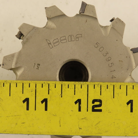 Iscar 5039514 Shell Mount Slotting Cutter 76mm Cutting Diameter 19mm Arbor