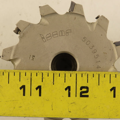 Iscar 5039514 Shell Mount Slotting Cutter 76mm Cutting Diameter 19mm Arbor