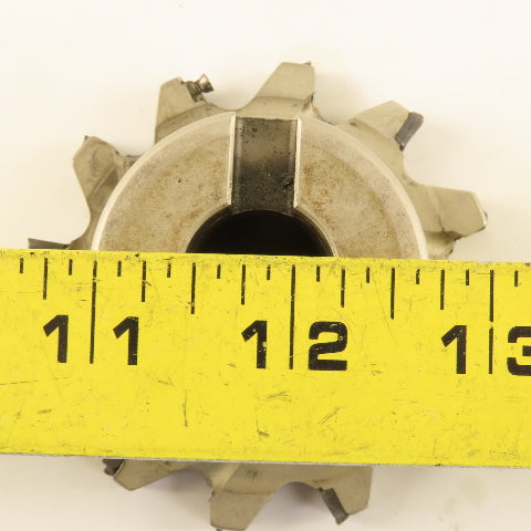 Iscar 5827748 Shell Mount Slotting Cutter 76mm Cutting Diameter 19mm Arbor