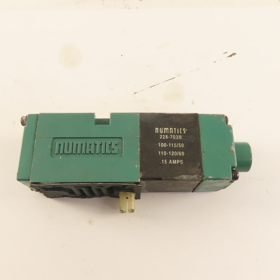 Numatics 81SA400K000030 Single Solenoid Air Valve 150PSI 120V Coil