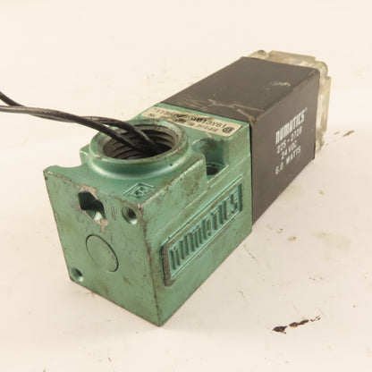 Numatics 11SAD400B013Y61 Single Solenoid Directional Valve 150PSI 24VDC