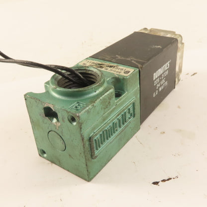 Numatics 11SAD400B013Y61 Single Solenoid Directional Valve 150PSI 24VDC