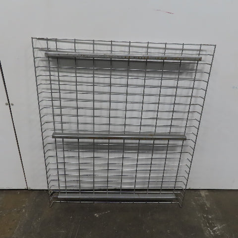 38" x 46" Double Waterfall Wire Decks Pallet Racking Shelf 2,500 lbs Cap. USED