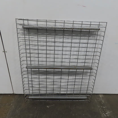 38" x 46" Double Waterfall Wire Decks Pallet Racking Shelf 2,500 lbs Cap. USED