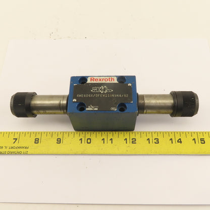 Rexroth 4WE6D6X/0FEW110N9K4 Double Solenoid Hydraulic Control Valve 4/2 Position