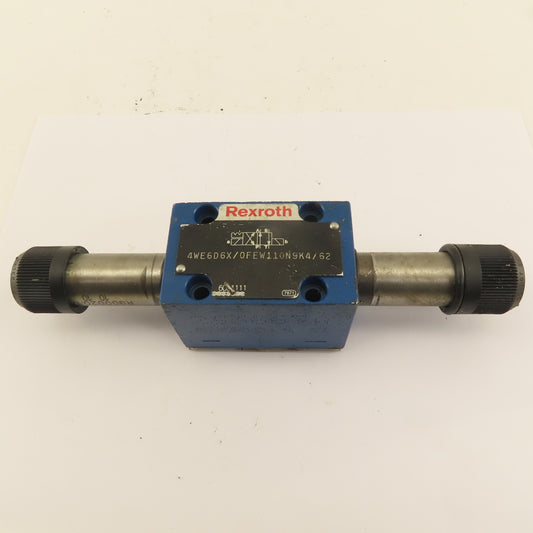 Rexroth 4WE6D6X/0FEW110N9K4 Double Solenoid Hydraulic Control Valve 4/2 Position