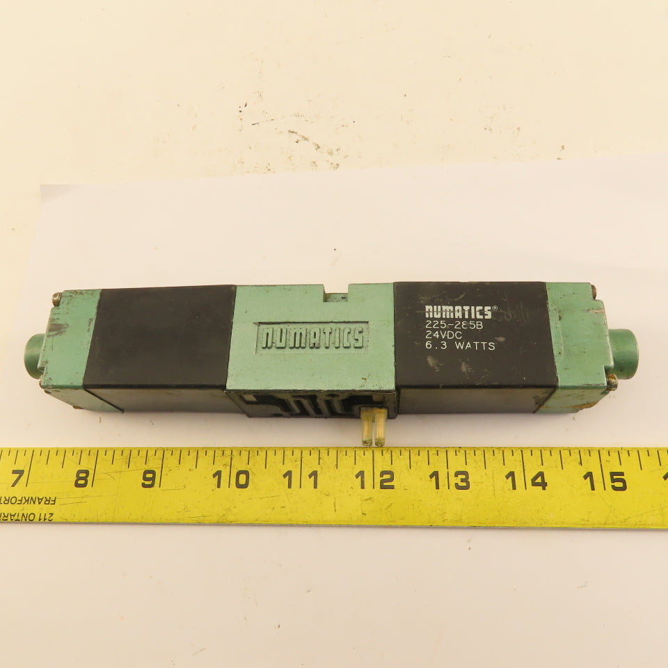 Numatics 081SS600M000061 Pneumatic Directional Valve 5/3 Way Closed Center 24VDC