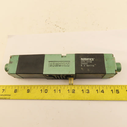 Numatics 081SS600M000061 Pneumatic Directional Valve 5/3 Way Closed Center 24VDC
