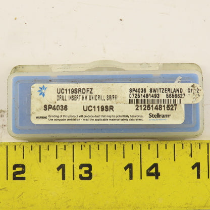 Stellram SP4036 ATI Drill Inserts Lot Of 7