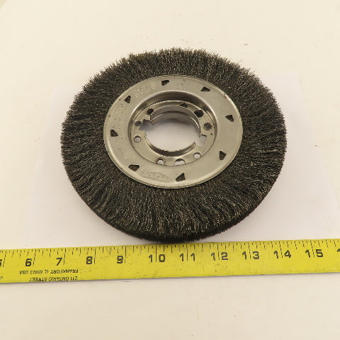 Osborn 22025 8" Diam. Wide Face Wire Wheel .008  x 1-1/2" Wide 2" Arbor Hole