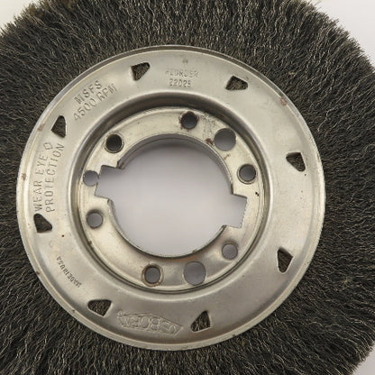 Osborn 22025 8" Diam. Wide Face Wire Wheel .008  x 1-1/2" Wide 2" Arbor Hole