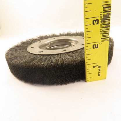 Osborn 22025 8" Diam. Wide Face Wire Wheel .008  x 1-1/2" Wide 2" Arbor Hole