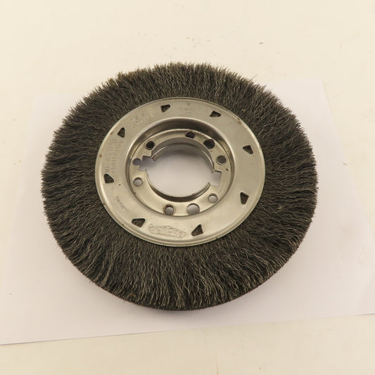 Osborn 22025 8" Diam. Wide Face Wire Wheel .008  x 1-1/2" Wide 2" Arbor Hole