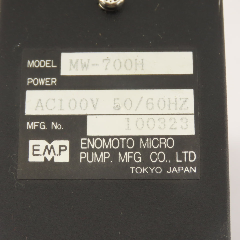 Enomoto MW-700H 100V AC 50/60Hz Micro Pump