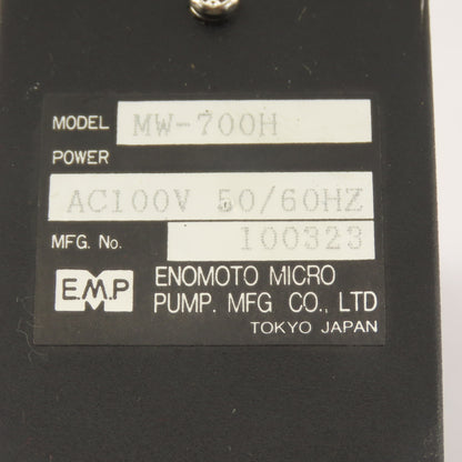 Enomoto MW-700H 100V AC 50/60Hz Micro Pump