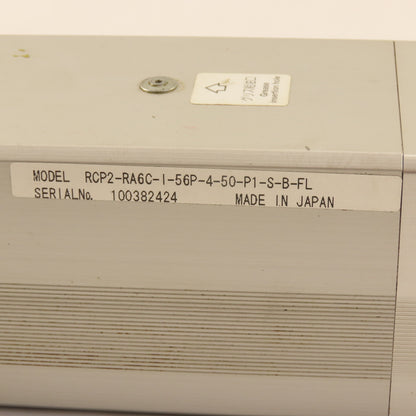 IAI RCP2-RA6C-I-56P-4-50-P1-S-B-FL Robo Cylinder Actuator 50mm Stroke 30mm Rod