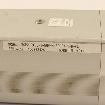 IAI RCP2-RA6C-I-56P-4-50-P1-S-B-FL Robo Cylinder Actuator 50mm Stroke 30mm Rod