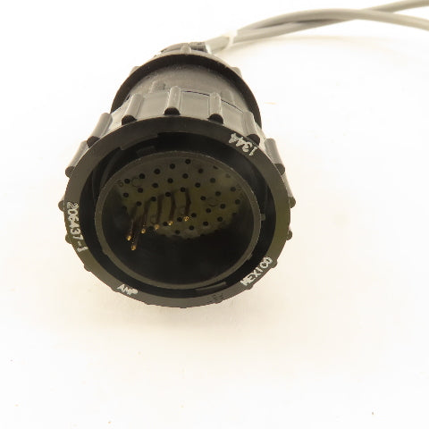 Amp 206437-1 57 Pin Male Circular Connector Size 23 2 Way Female Serial Splitter