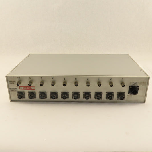 12VDC Supply Pressure Transducer Input Analog Output Interface 10 Position