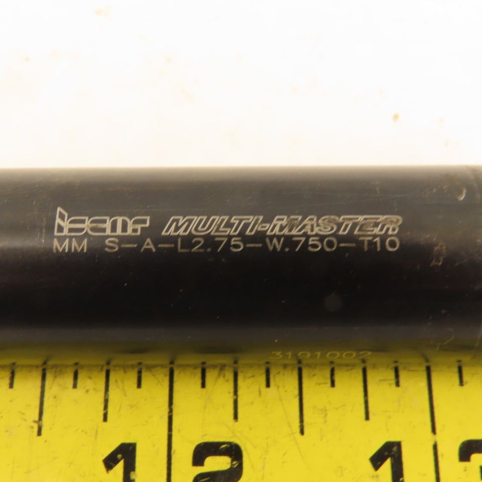 Iscar 3191002 Multi Master Straight Shank MM S-A-L2.75-W.750-T10