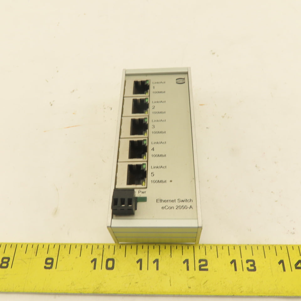 Harting 20761053000 eCon 2050-A 5 Port Ethernet Switch 24VDC