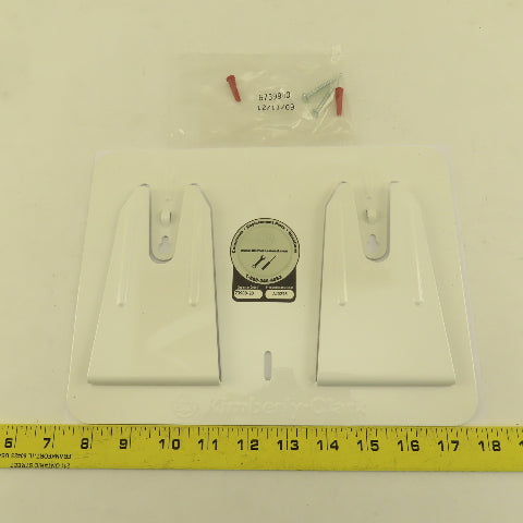 Kimberly Clark 73900 Access Metal Dispenser Wall Or Workbench Mount Lot Of 5