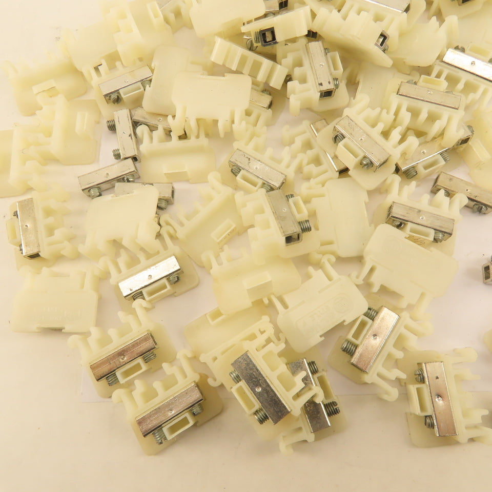 Allen Bradley Bul 1492 Style F Din Rail Mount Wire Terminal Block Lot Of 80