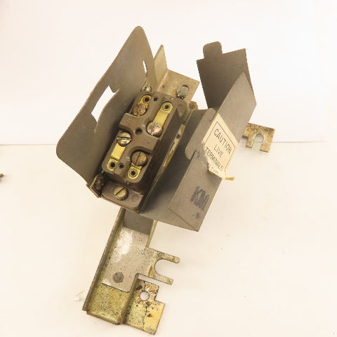 Square D 48127-025-50 3 Pole Fused Panel Operator Disconnect Switch & Interlock
