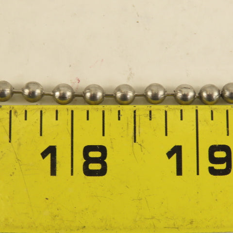 3/16"x 400' Size 10 Unfinished Aluminum Ball Chain
