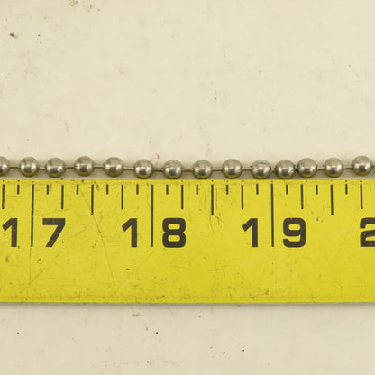 3/16"x 400' Size 10 Unfinished Aluminum Ball Chain
