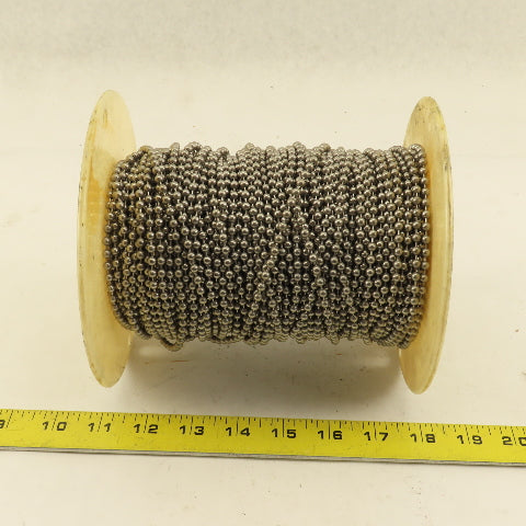 3/16"x 400' Size 10 Unfinished Aluminum Ball Chain