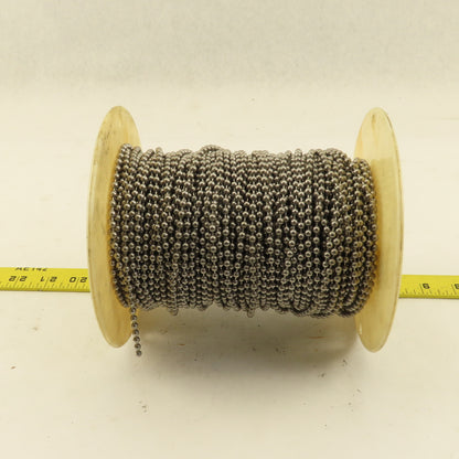 3/16"x 400' Size 10 Unfinished Aluminum Ball Chain