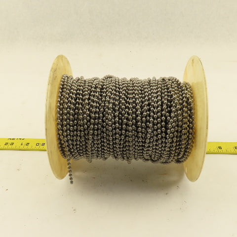 3/16"x 400' Size 10 Unfinished Aluminum Ball Chain
