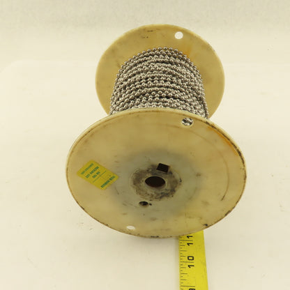 3/16"x 400' Size 10 Unfinished Aluminum Ball Chain