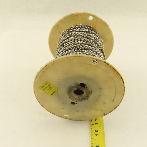 3/16"x 400' Size 10 Unfinished Aluminum Ball Chain