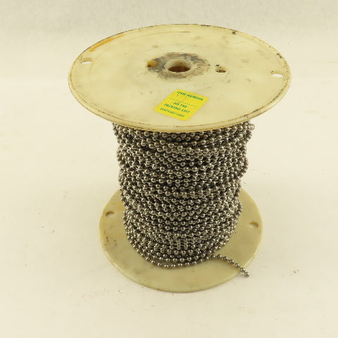 3/16"x 400' Size 10 Unfinished Aluminum Ball Chain