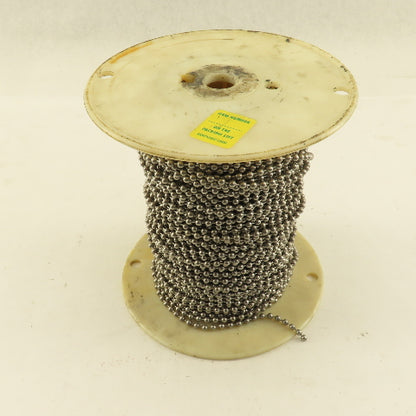 3/16"x 400' Size 10 Unfinished Aluminum Ball Chain