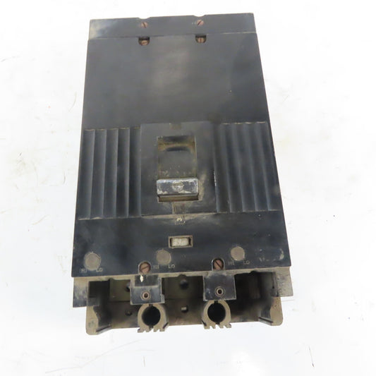 General Electric TKM836F000 600A 600V 3 Pole Molded Case Circuit Breaker