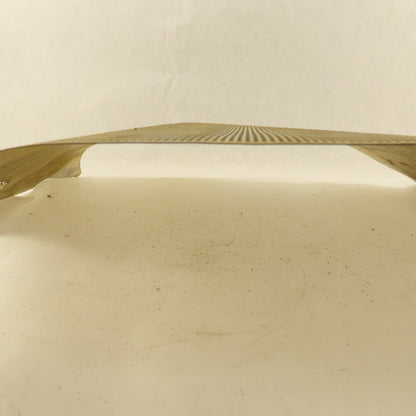 17" x 17" Perforated Brass Screen W/ Straight Holes 26 Gauge Hole Diameter0.057"