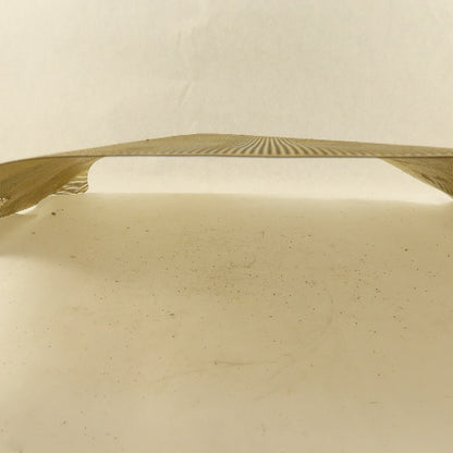 17" x 17" Perforated Brass Screen W/ Straight Holes 26 Gauge Hole Diameter0.057"