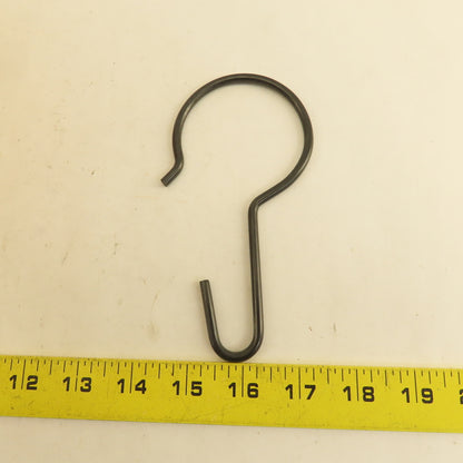 Steel Hooks For Protective Curtain Max Rod Dia 2" Lot Of 95