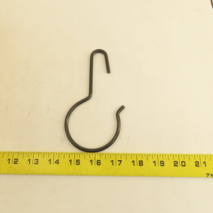 Steel Hooks For Protective Curtain Max Rod Dia 2" Lot Of 95