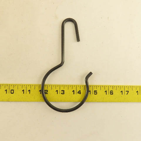 Steel Hooks For Protective Curtain Max Rod Dia 2" Lot Of 95